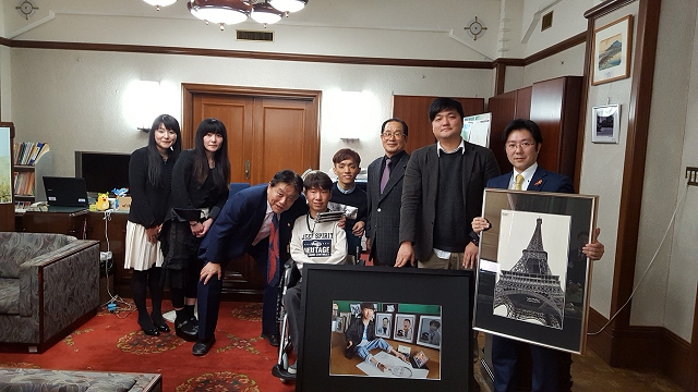 名古屋市長訪問